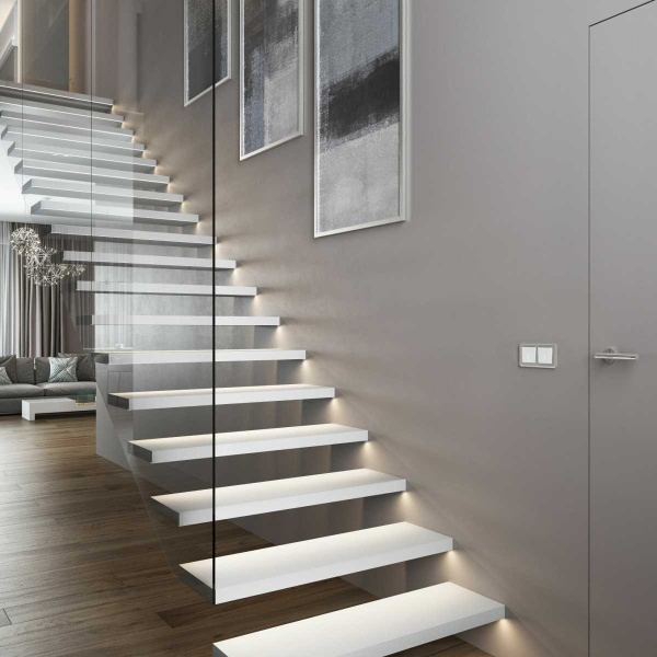 Выключатель одноклавишный Werkel с подсветкой белый матовый W1110161 4690389184567