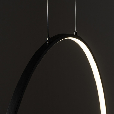 Подвесная люстра Nowodvorski Circolo Led M Black 10861