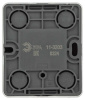 Розетка ЭРА Эксперт 11-3203-03 информационная RJ45 IP20 ОУ алюминий Б0063009