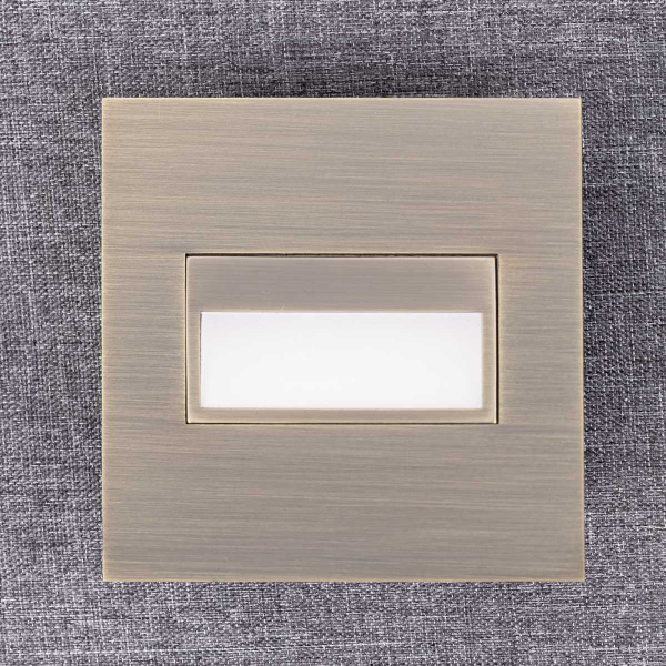 Встраиваемый светильник Citilux Скалли бронза CLD007K3