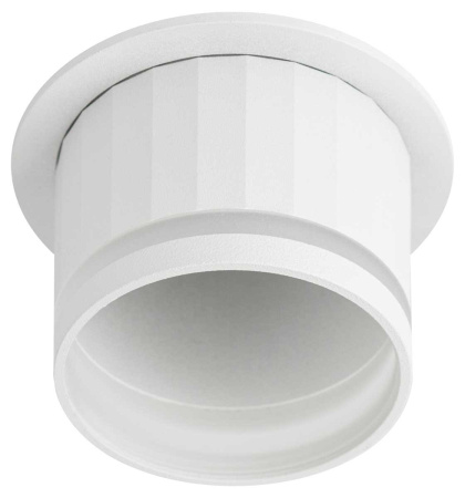 Светильник встраиваемый декоративный ЭРА DK111 WH под лампу MR16 GU5.3 белый Б0058430