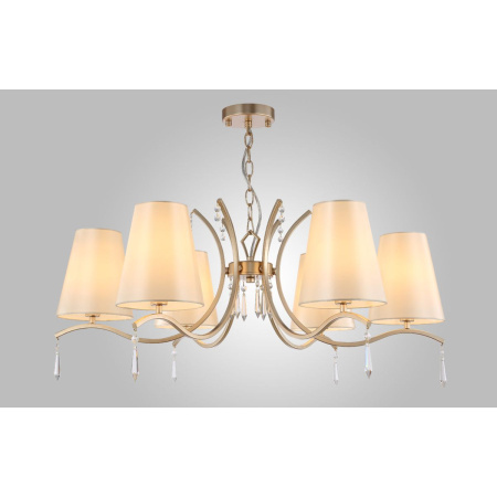 Подвесная люстра Crystal Lux Renata SP6 Gold