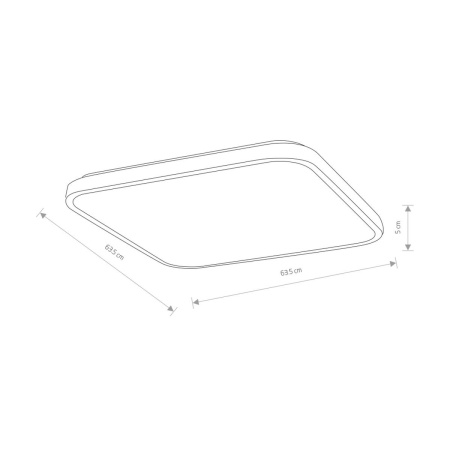 Потолочный cветильник Nowodvorski Agnes Square Led Pro Black 10987