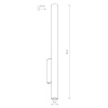 Настенный светильник Nowodvorski Fourty Wall XL Black 10759