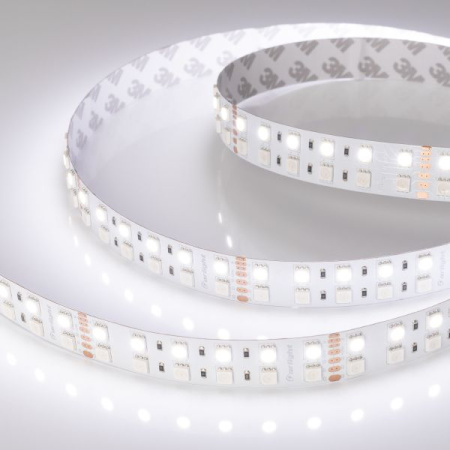 Светодиодная лента Arlight 32W/m 144LED/m 5060SMD разноцветный/холодный белый 5M RT-B144-19mm 24V RGBW-White 011823(2)