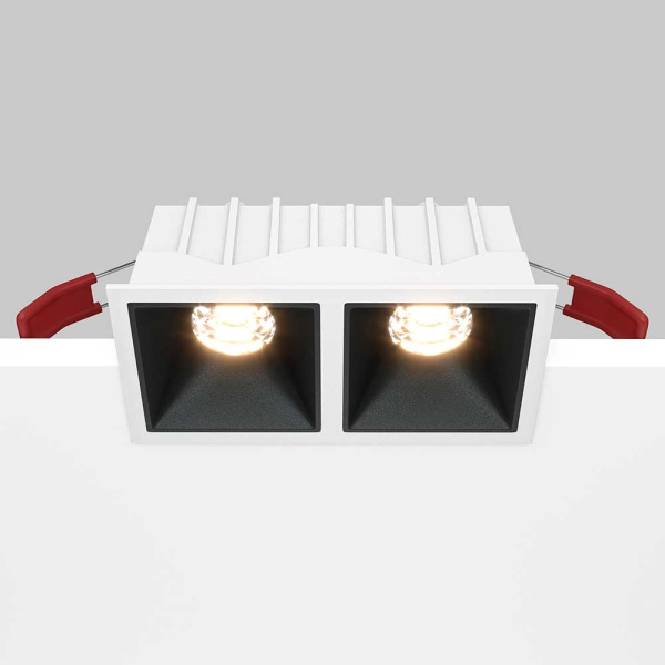 Встраиваемый светильник Maytoni Alfa LED DL043-02-10W3K-SQ-WB