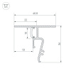 Профиль Arlight Stretch-Shadow-M-Ceil-2000 Black 040703(1)