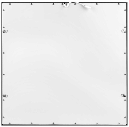Светодиодная панель ЭРА Грильято SPL-540-B-65K-040 40Вт 6500К 588x588x8 черная без драйвера с ушками ультратонкая Б0063061
