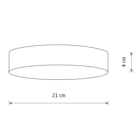 Потолочный cветильник Nowodvorski Lid Round Led White 10413