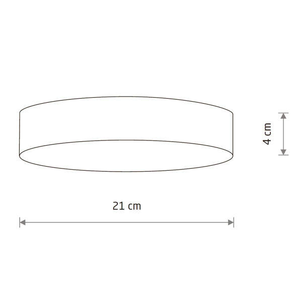 Потолочный cветильник Nowodvorski Lid Round Led White 10413