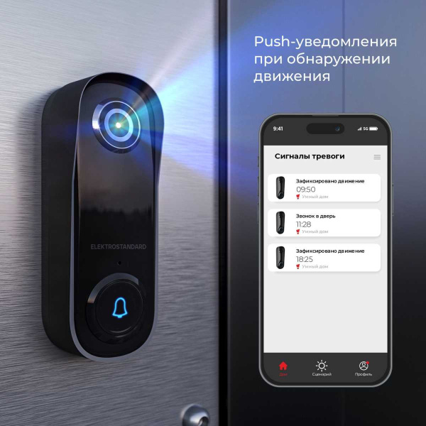 Видеозвонок Elektrostandard 76105/00 белый a069488