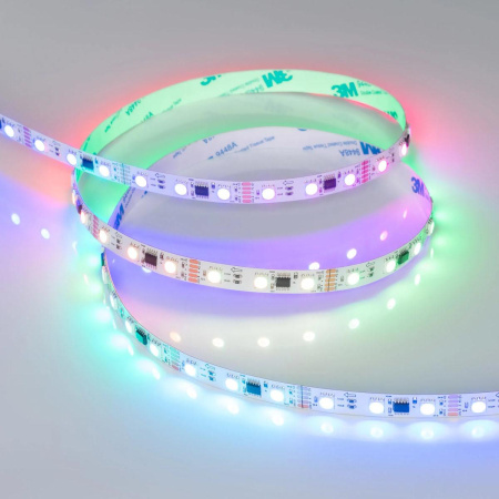 Светодиодная лента Arlight 14W/m 60LED/m 5060SMD разноцветный 5М DMX-B60-10mm 12V 039174