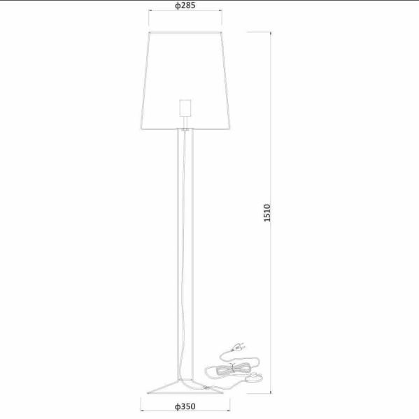Торшер Lucide Louis 78775/01/31 Торшер Lucide Louis 78775/01/31