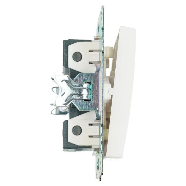 Выключатель трехклавишный Stekker Катрин GLS10-7108-01 белый 49171