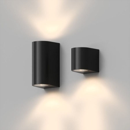 Уличный настенный светильник Denkirs Narvik DK9791-BK