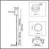 Подвесной светильник Lumion Stick Ledio 8400/3LA