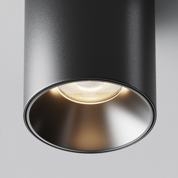 Потолочный светодиодный светильник Maytoni Technical Alfa Led C064CL-12W3K-RD-B