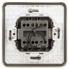 Переключатель ЭРА Эксперт 11-1527-01 с подсветкой IP55 10АХ-250В СУ белый Б0063253
