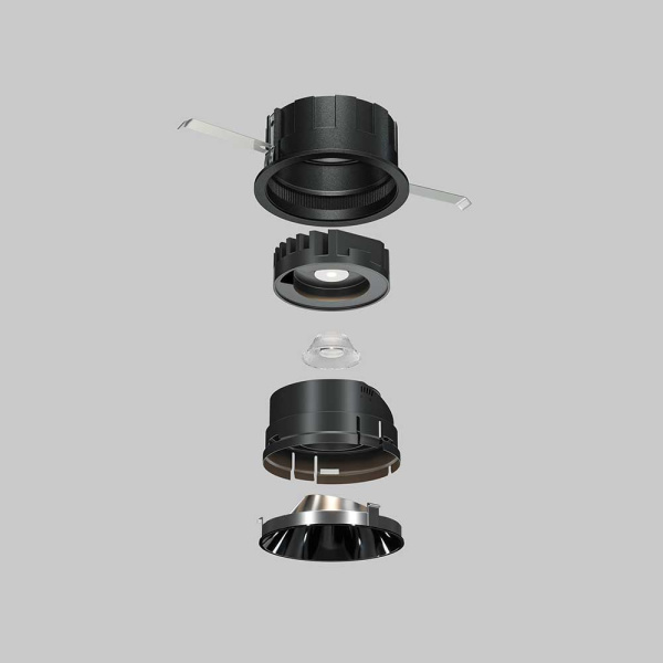 Декоративная рамка-отражатель Maytoni Technical Wise Ring057-10-GF