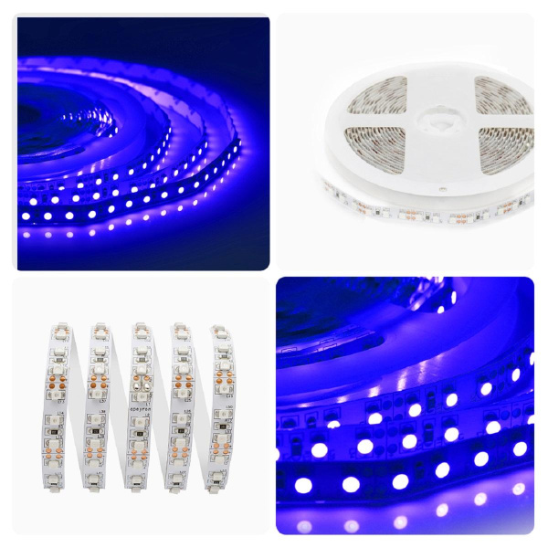 Светодиодная лента Apeyron 9,6W/m 120LED/m 3528SMD синий 5M 00-18