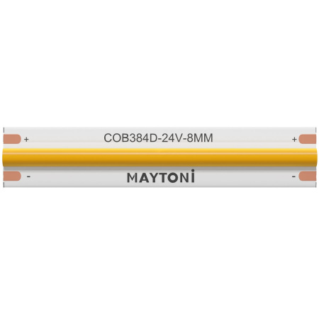 Светодиодная лента Maytoni 12W/m 384LED/m COB теплый белый 5M 201074
