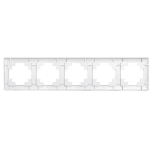 Рамка 4-постовая Stekker Катрин белый PFR00-7004-01 39795