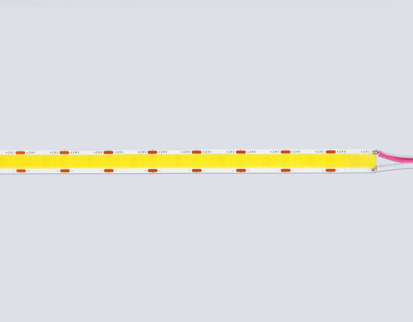 Светодиодная лента Ambrella Light GS4802 COB 616Led/19W m/ 24V IP20 4500K/ 5m*12mm*2mm (2 конт.) GS4802