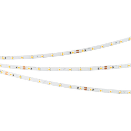 Светодиодная лента Arlight 5W/m 80LED/m 2835SMD теплый белый 5M RT-A80-5mm 24V Warm3000 037794