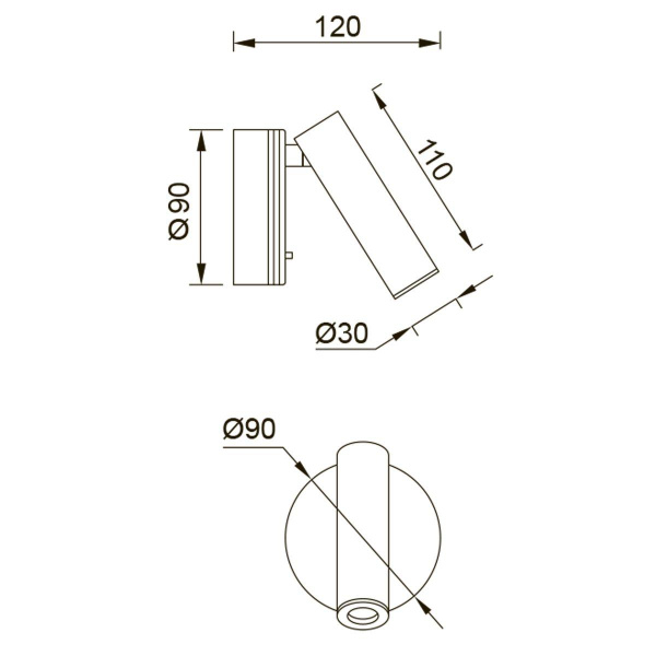 Светодиодный спот Mantra Prea 8834