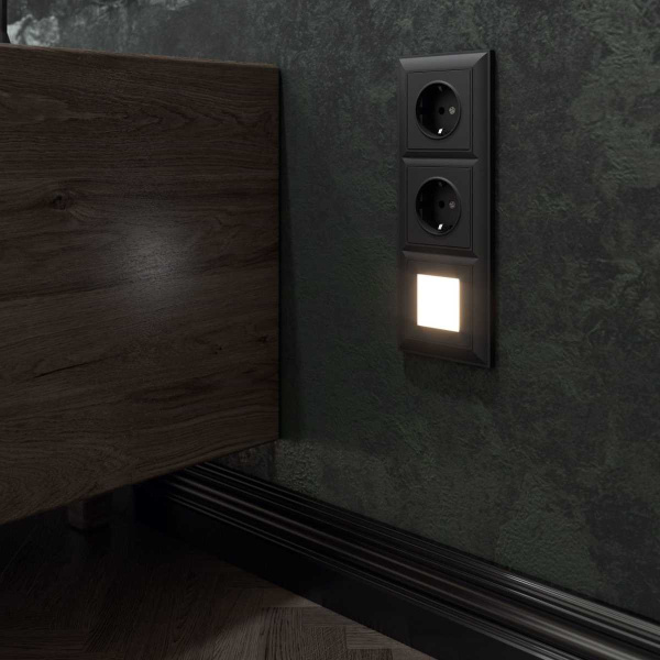 Рамка Werkel Fiore на 3 поста черный матовый W0032208 4690389160417