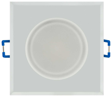 Светильник встраиваемый декоративный ЭРА DK104 WH под лампу MR16 GU5.3 белый Б0058391