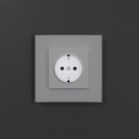 Розетка с подсветкой Werkel белый a069612