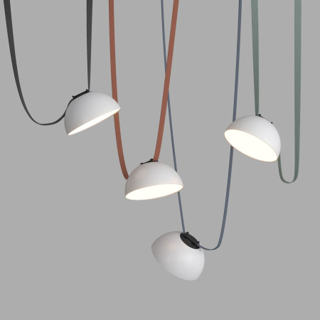 Трековый светильник Denkirs Belty Flow DK5660-WH+BK