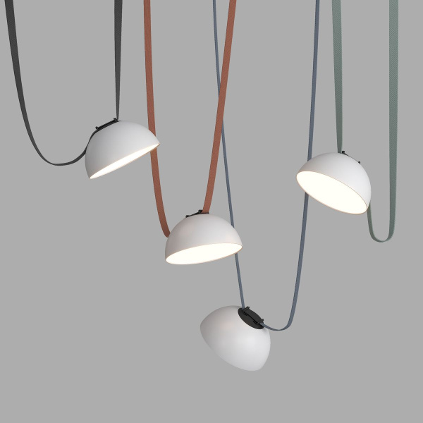 Трековый светильник Denkirs Belty Flow DK5660-WH+BK