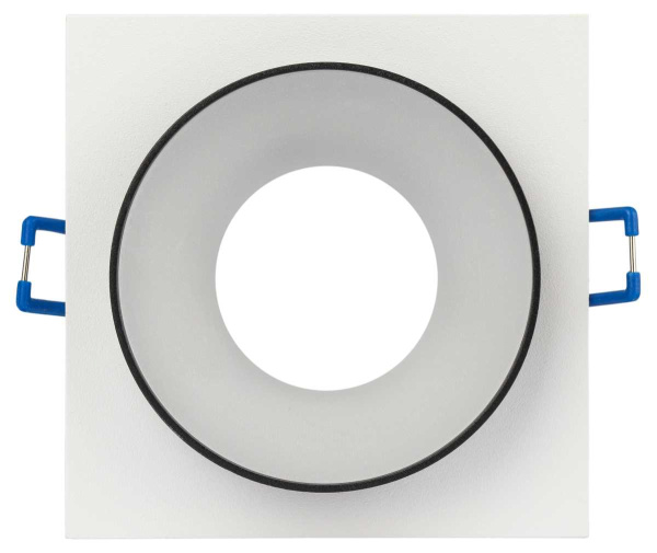 Светильник встраиваемый декоративный ЭРА DK96 WH под лампу MR16 GU5.3 белый Б0055593