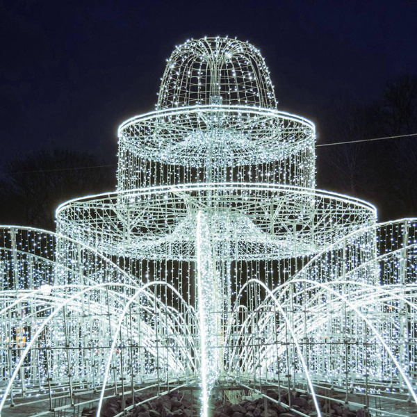 Уличная светодиодная гирлянда Ardecoled нить 230V белый ARD-String-Pro-10000-White-100Led-Std White 025841