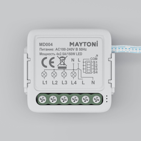 Выключатель четырехканальный Wi-Fi Maytoni Technical MD004