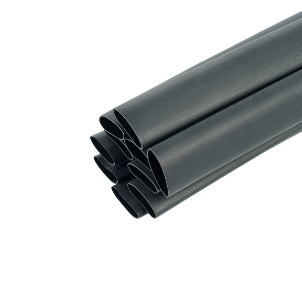 Термоусадочная трубка клеевая Stekker HSTG-1274-100BK, длина 100 см., коэф. усадки 2:1, черный 39755