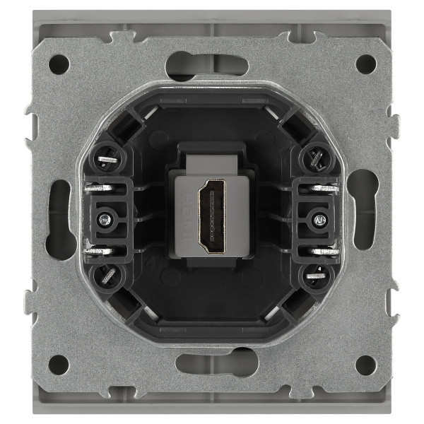 Розетка ЭРА Arktik 16-3114-03 HDMI алюминий Б0070506