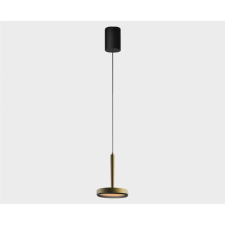 Подвесной светильник Italline IT02-025 gold 3000K+IT02-024 black
