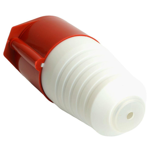 Розетка переносная 3P+PE+N Stekker с крышкой красный RST32-225-44 49443