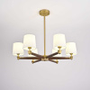 Подвесная люстра Imperium Loft Jorgenson D85 White/Dark Wood 203574-26