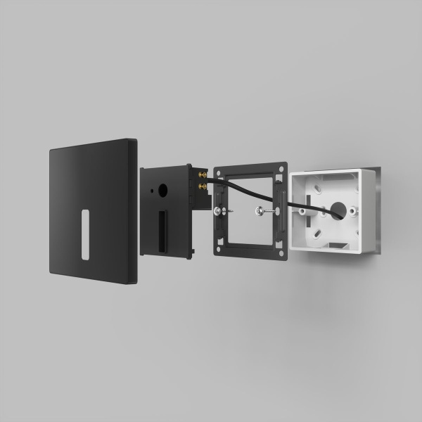 Настенный светодиодный светильник Denkirs Troms DK1030-BK Настенный светодиодный светильник Denkirs Troms DK1030-BK