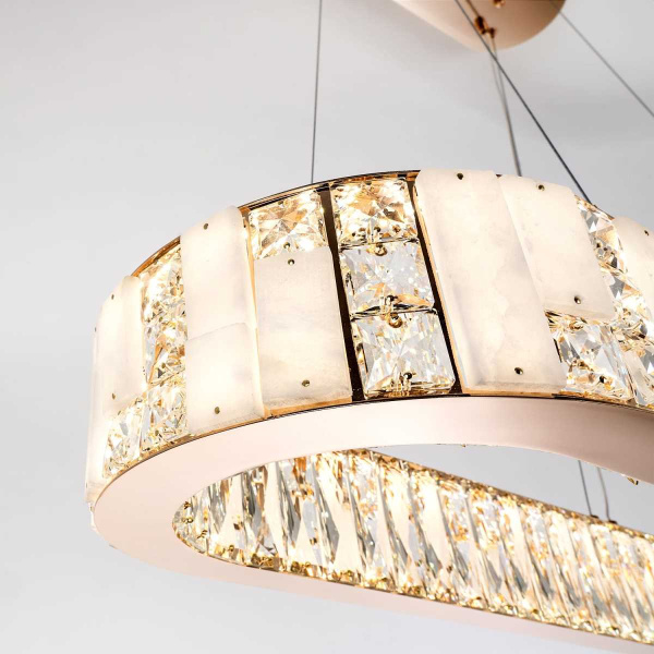 Подвесная светодиодная люстра Modelux Premium ML.6985.800.300P GD