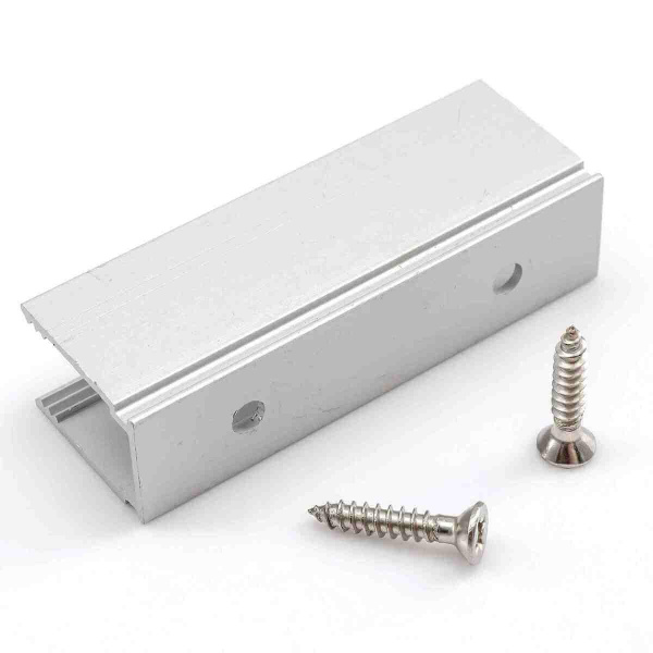 Алюминиевый держатель для одноцветного одностороннего светодиодного неона Apeyron 09-46 Алюминиевый держатель для одноцветного одностороннего светодиодного неона Apeyron 09-46