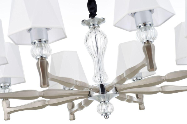 Подвесная люстра Escada 672/8S Nickel