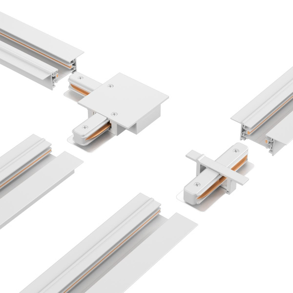 Шинопровод встраиваемый однофазный Crystal Lux CLT 0.121 01 L1000 WH