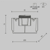 Встраиваемый светильник Maytoni Technical Downlight Intro 2.0 DL137-GU10-W