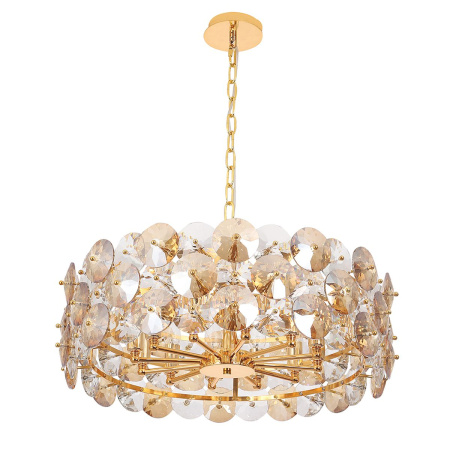 Подвесная люстра Crystal Lux Crystal SP12 Chrome SP12 Gold