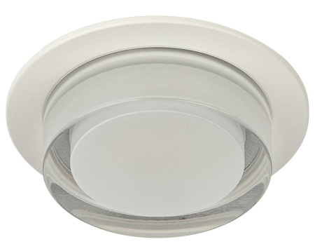 Светильник встраиваемый декоративный ЭРА DK107 WH под лампу MR16 GU5.3 белый Б0058396